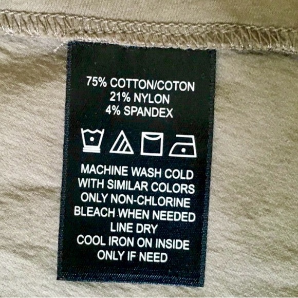 NIC+ZOE Womens Snap Button Up Vest Medium Adjustable Waist Army Green Stretch - Picture 12 of 16